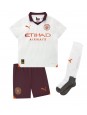 Otroški Nogometna dresi replika Manchester City Jack Grealish #10 Gostujoči 2023-24 Kratek rokav (+ hlače)